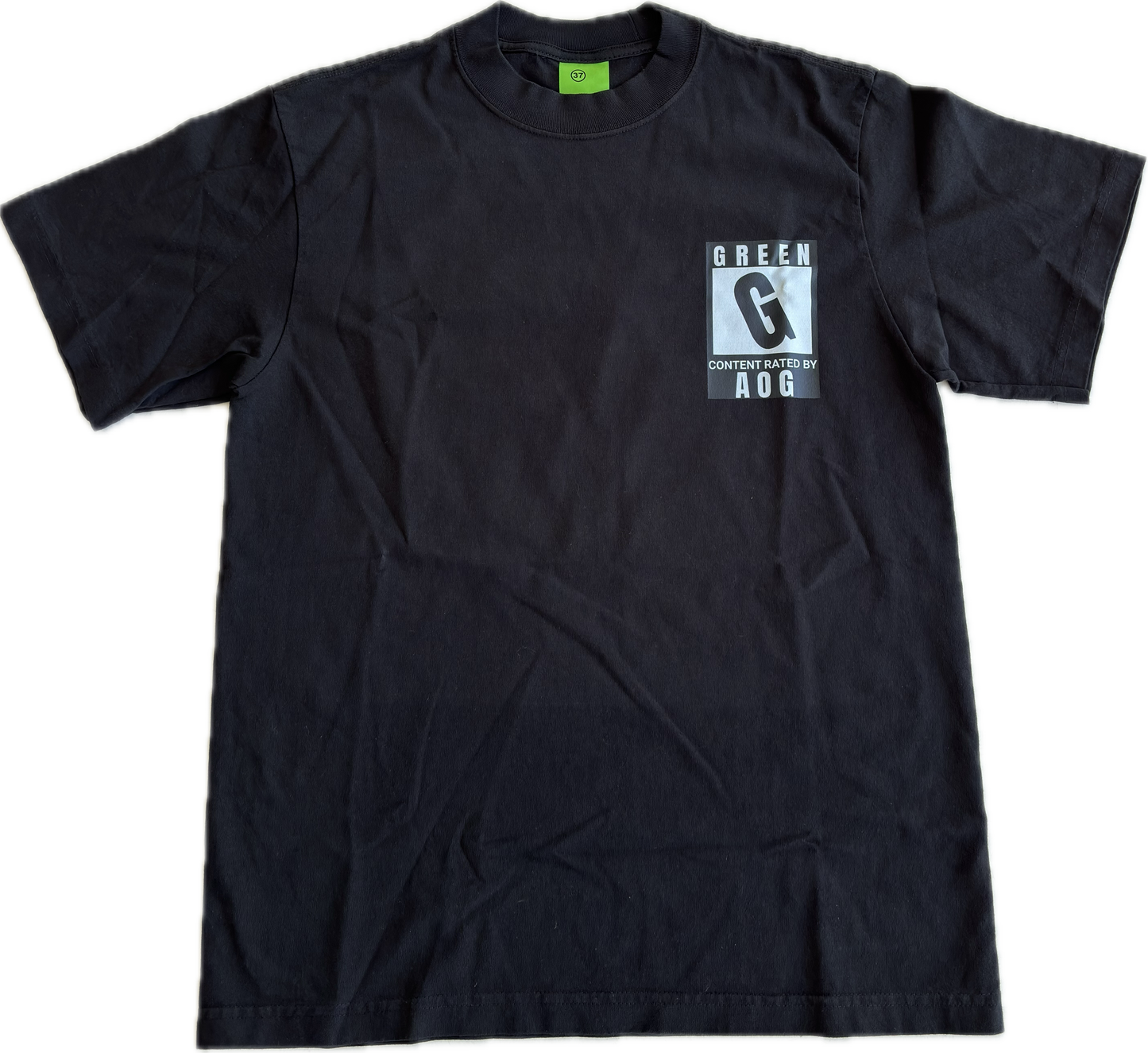 Rated G tee (black)