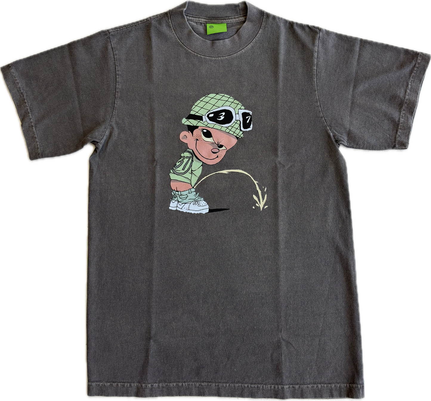P!ssy mood tee (grey)