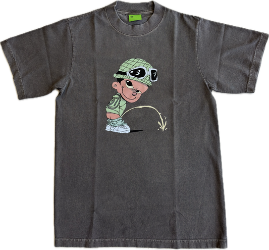 P!ssy mood tee (grey)