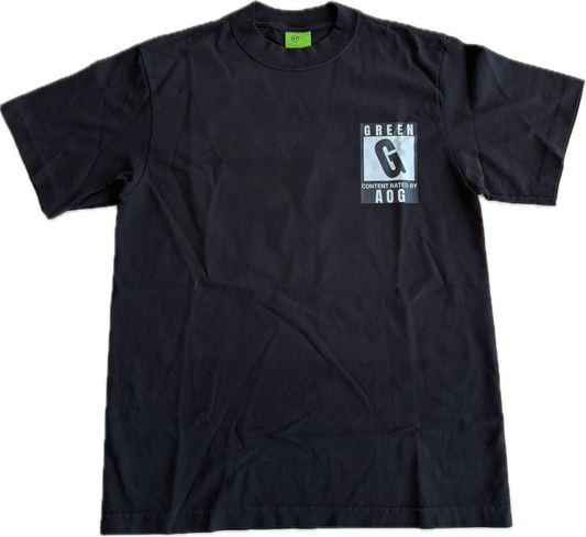 Rated G tee (black)